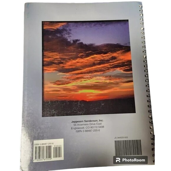 Jeppesen Instrument/Commercial Syllabus Aviation Spiral 2000 - Picture 2 of 7